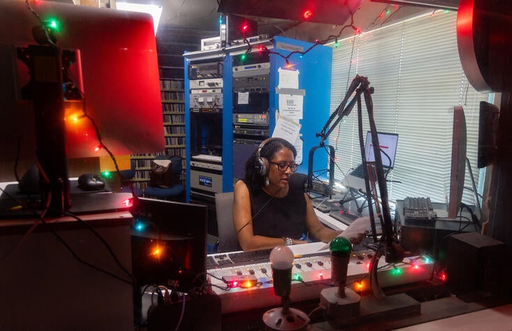 Jade Sasser at KUCR
